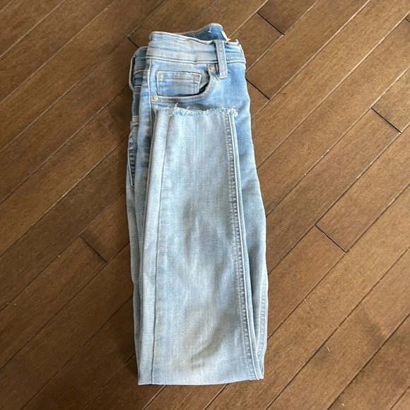 Dynamite Kate Highrise Skinny jeans light blue size 24 - Picture 4 of 6